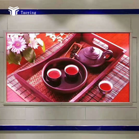 Affichage vidéo LED intérieur P2.5, affichage de menu de café LED, affichage de rythme musical LED