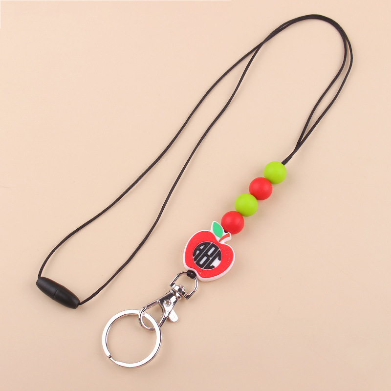Customized Silicone Lanyard Neck Strap Lanyards Image 3