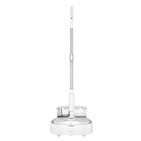 Nettoyeur de sol électrique rotatif puissant Cleanhome avec télécommande, seau et pulvérisation automatique sans fil pour le nettoyage domestique
