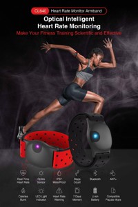 Pelacak Aktivitas Olahraga Nirkabel Perangkat yang Dapat Dipakai Tahan Air IP67 Pelacak Kebugaran Detak Jantung Pria Wanita Gelang Pintar Kesehatan BLE - Product Image 2
