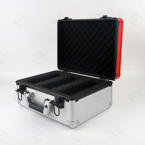Factory Supply Shockproof 4 Row Display Slab Card Storage Box Large Capacity Rolling Pull <b>Rod</b> For Trading Graded Cards - Product Image 4