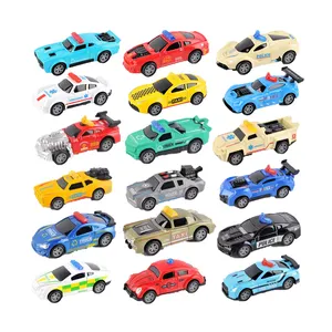 压铸定制玩具1:64压铸汽车拉回汽车玩具套装金属汽车模型汽车玩具