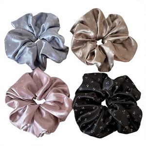 <span class=keywords><strong>Élastique</strong></span> à cheveux élégant pour femme, style coréen, <span class=keywords><strong>petit</strong></span>, rond, géométrique, imprimé, haute élasticité, pour queue de cheval - Product Image 1