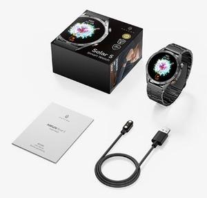 Pour Haylou Solar 5 LS20, montre connectée à double écran AMOLED ultra-clair, taux de rafraîchissement élevé de 60 Hz, une charge complète dure jusqu'à 15 jours. - Product Image 6
