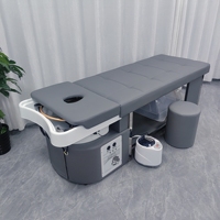 Chaise de massage thaïlandaise pour salon, lavage de cheveux, shampooing, spa capillaire, thérapie par l'eau, circulation, lit de shampooing