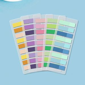 Gradient Color Self-Adhesive PET <b>Sticky</b> <b>Notes</b> Magnetic Back-to-School Essentials for School Office Memos Tags Paper Offset Paper - Product Image 1