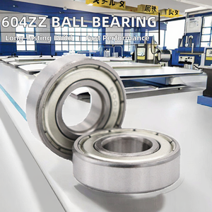 Roulement à billes à gorge profonde miniature 604ZZ 604Z en acier chromé haute vitesse, étanche ZZ, 4*12*4mm, précision P0/P6/P5 pour moteur - Product Image 2
