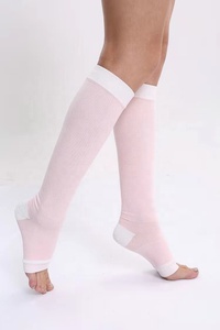 Chaussettes <span class=keywords><strong>de</strong></span> pression <span class=keywords><strong>de</strong></span> <span class=keywords><strong>maternité</strong></span> sans orteils pour femmes et hommes, <span class=keywords><strong>bas</strong></span> <span class=keywords><strong>de</strong></span> Compression <span class=keywords><strong>de</strong></span> Sport à bout ouvert, vente en gros - Product Image 3