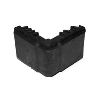 Accessoires de porte et de fenêtre en verre isolant durable et personnalisé, design moderne, barre d'espacement en aluminium, coin en alliage de zinc, plastique facile