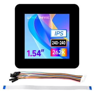 Módulo de pantalla LCD táctil Waveshare de 1,54 pulgadas, 240 × 240, panel IPS, interfaces de comunicación SPI e I2C, pantalla de 262K colores K525 - Product Image 6