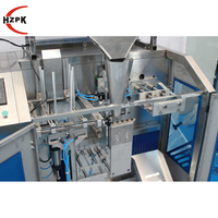 Machine d'emballage automatique HZPK pour sachets en plastique et en papier à fermeture éclair, pour aliments, thé, poudre de café, remplissage, scellage et impression
