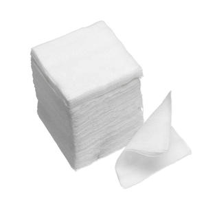 Compresses de gasa médica no estériles blancas de 10x10 cm para apósitos, de un solo uso, desechables - Product Image 4