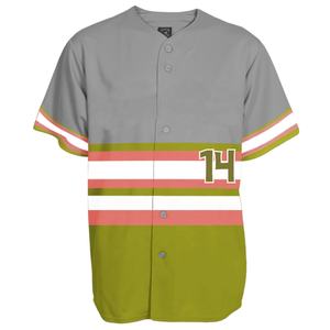 Jersey de uniforme de béisbol para hombre 2023 | Ropa de equipo personalizable | Ropa deportiva de alta calidad para todos los niveles - Product Image 6