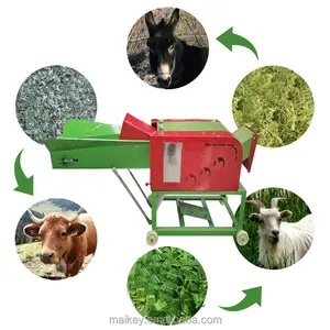 Machine à hacher pour l'alimentation du bétail, prise en charge de l'oem Odm, nouveau, Animal, blé, son, herbe, paille