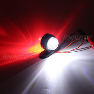2 pièces Feux de position latéraux LED pour voiture, camion, remorque, feux de signalisation, feux de gabarit, feux indicateurs pour camions, fourgons, caravanes 12V 24V 10-30V - Product Image 3
