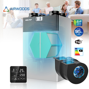 Mvhr thu hồi nhiệt thông gió tuyệt vời cách nhiệt EPP kiểm soát độ ẩm Bypass tuya Wifi kiểm soát - Product Image 6