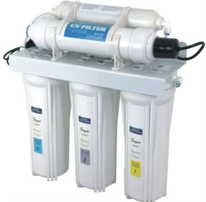Máquina CE de alto flujo, sistema de agua RO de 5 etapas, filtro eléctrico portátil debajo del fregadero <span class=keywords><strong>para</strong></span> uso doméstico y hotelero - Product Image 1