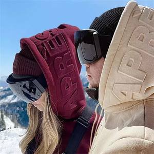 Ventes chaudes de sweats à capuche lourds, fabricant de sweats à capuche 350 g/m², 400 g/m², 500 g/m², logo personnalisé en relief, sweats à capuche pour hommes, sweats à capuche personnalisés en relief 3D - Product Image 3