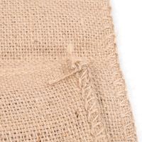 Sac en jute laminé en nouveau matériau avec service OEM sur mesure et logo imprimé en soie