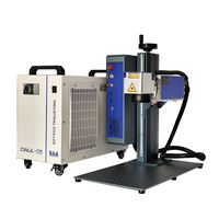 Machine de marquage et de gravure laser UV 3D portable 5W YAG pour cristaux photo, avec prise en charge DXF/PLT/AI, refroidissement par air