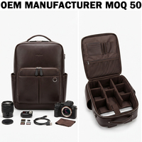 Sac à dos photo antichoc personnalisé OEM pour appareil photo hybride ou reflex numérique, sac à appareil photo modulaire rembourré, vente en gros pour l'Allemagne