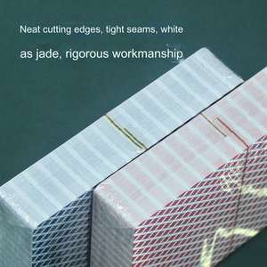 Les cartes à jouer en PVC givrées Texas Hold'Em en plastique imperméable à l'eau contiennent 56 cartes, avec des règles et des cartes tout-en. - Product Image 5