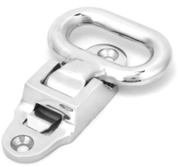 Marchepied pliable en acier inoxydable 316 poli miroir pour bateau, yacht, caravane, camion