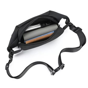 <span class=keywords><strong>Sac</strong></span> <span class=keywords><strong>banane</strong></span> unisexe élégant, décontracté, minimaliste, imperméable, portable, pour sports de plein air, course à pied, jogging, <span class=keywords><strong>sac</strong></span> ceinture bandoulière - Product Image 2
