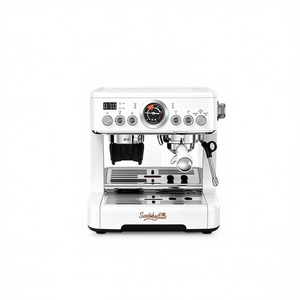 Cafetera Semiautomática Swedish Moment, Molinillo de Acero Inoxidable, Compacta, para Uso Doméstico, Cafetera Espresso - Product Image 1