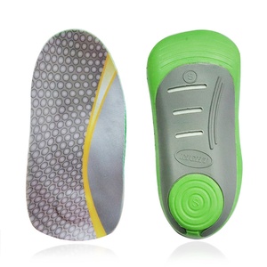 Soletta Ortopedica in Silicone a Mezza Lunghezza <span class=keywords><strong>per</strong></span> Fascite Plantare, con Supporto <span class=keywords><strong>per</strong></span> Arco Plantare e Cuscinetto in Gel <span class=keywords><strong>per</strong></span> Tallone, <span class=keywords><strong>per</strong></span> Assorbimento degli Urti e Sollievo dal Dolore - Product Image 1