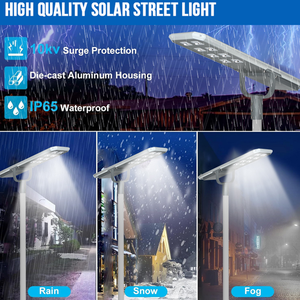 Farolas Solares para Exteriores, Impermeables, LED de Alta Luminosidad, para Ingeniería de Carreteras, con Sensor Inteligente - Product Image 4