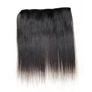 Extensiones de cabello Halo <span class=keywords><strong>invisible</strong></span> para cabello fino 100% cabello humano Fishline Halo Piece Extensiones de clip sin costuras para volumen - Product Image 6