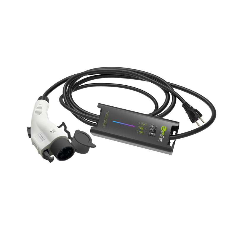 Новое портативное автомобильное мобильное зарядное устройство EVSE Zencar 10A 16A 3.6KW с разъемом SAE J1772 Schuko