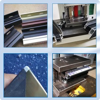 Presse à poinçonner électrique pour profilés en acier, cisaille à découper, machine à presser les profilés en aluminium pour anneaux carrés