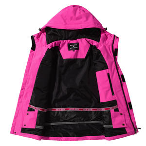 Jaket Ski hangat musim dingin pria wanita, jaket Ski dan celana seluncur salju tahan air kostum salju pakaian berjalan luar ruangan - Product Image 6