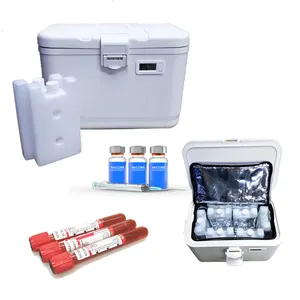 Boîte glacière médical isolé, 10 pièces, échantillon biologique, boîte médicale