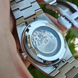 TS Super Player Sport Diver <b>Automatic</b> Mechanical Watch Alarm 50m Water Resistant Sapphire Crystal Analog 20mm Stainless Steel - Product Image 5