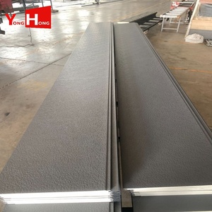 Casa Material de construcción PUF Rockwool fibra de vidrio compuesto <span class=keywords><strong>ladrillo</strong></span> imitación papel de aluminio precio sándwich paneles de pared - Product Image 2