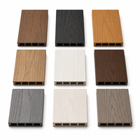 Panneau de bardage composite polyuréthane 5e génération 48x22mm aspect bois pour terrasses et revêtements muraux, garantie 30 ans