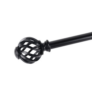 Tringle à <span class=keywords><strong>rideau</strong></span> moderne et simple en métal, tringle télescopique pour <span class=keywords><strong>rideau</strong></span> <span class=keywords><strong>de</strong></span> <span class=keywords><strong>douche</strong></span>, rail <span class=keywords><strong>de</strong></span> fenêtre, 28-144 pouces, vente en gros d'usine - Product Image 4