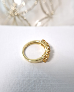 Women's Yellow Gold Rhodium Plated Ring Classic Everyday Wear Jewelry <b>by</b> AADIHI JEWELS - Product Image 5