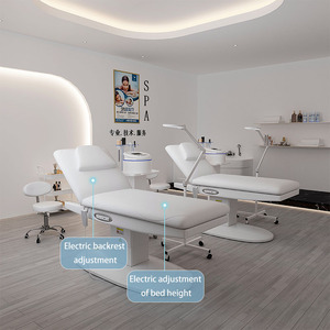 Lit de beauté électrique SONKLY pour salon, chaise de traitement facial avec hauteur réglable pour <span class=keywords><strong>spa</strong></span>, clinique, équipement <span class=keywords><strong>esthétique</strong></span> - Product Image 3