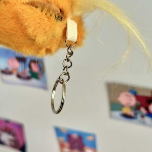 Auténtico Llavero Colgante de Peluche de <span class=keywords><strong>la</strong></span> Versión Familiar de <span class=keywords><strong>la</strong></span> <span class=keywords><strong>Película</strong></span> de <span class=keywords><strong>Garfield</strong></span>, Relleno de Algodón PP, Juguete Decorativo para Cumpleaños y Alivio del Estrés - Product Image 3