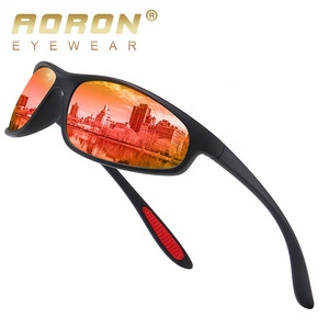 Lunettes de soleil polarisées professionnelles pour hommes et femmes, avec bouclier de Baseball, pour cyclisme, pêche et conduite, avec cadre PC, nouvelle collection - Product Image 1