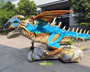 <span class=keywords><strong>Dragón</strong></span> Animatrónico Caminante con Control Remoto, Realista, para Parques <span class=keywords><strong>de</strong></span> Atracciones, Desfiles y Exposiciones - Product Image 6