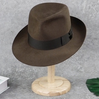 Nouvel Arrivage LiHua – Chapeau en Feutre de Fourrure de Lapin 100% Australien de Luxe OEM pour Hommes – Style Personnage pour Fêtes d'Hiver
