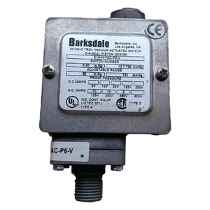 Barksdale วาล์วไฮดรอลิกบัสสวิตช์ไฟฟ้า E1H-H-VAC-P6-V E1H-H15-P6-PLS 0303-012 UMR-GK01 - Product Image 4