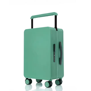 Valise de cabine 20 pouces avec logo personnalisé, port de chargement USB, roulettes larges, durable, moderne et élégante, avec poignée large - Product Image 1