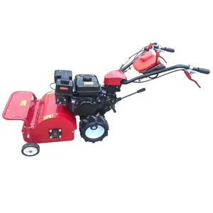 High Quality and cheap Small Household Self-propelled Orchard Weeder Wheeled Hand Push Lawn Mower