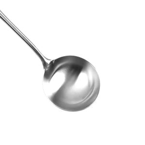 Cuchara de metal de cocina clásica tradicional para saltear a mano para uso en fiestas - Product Image 5